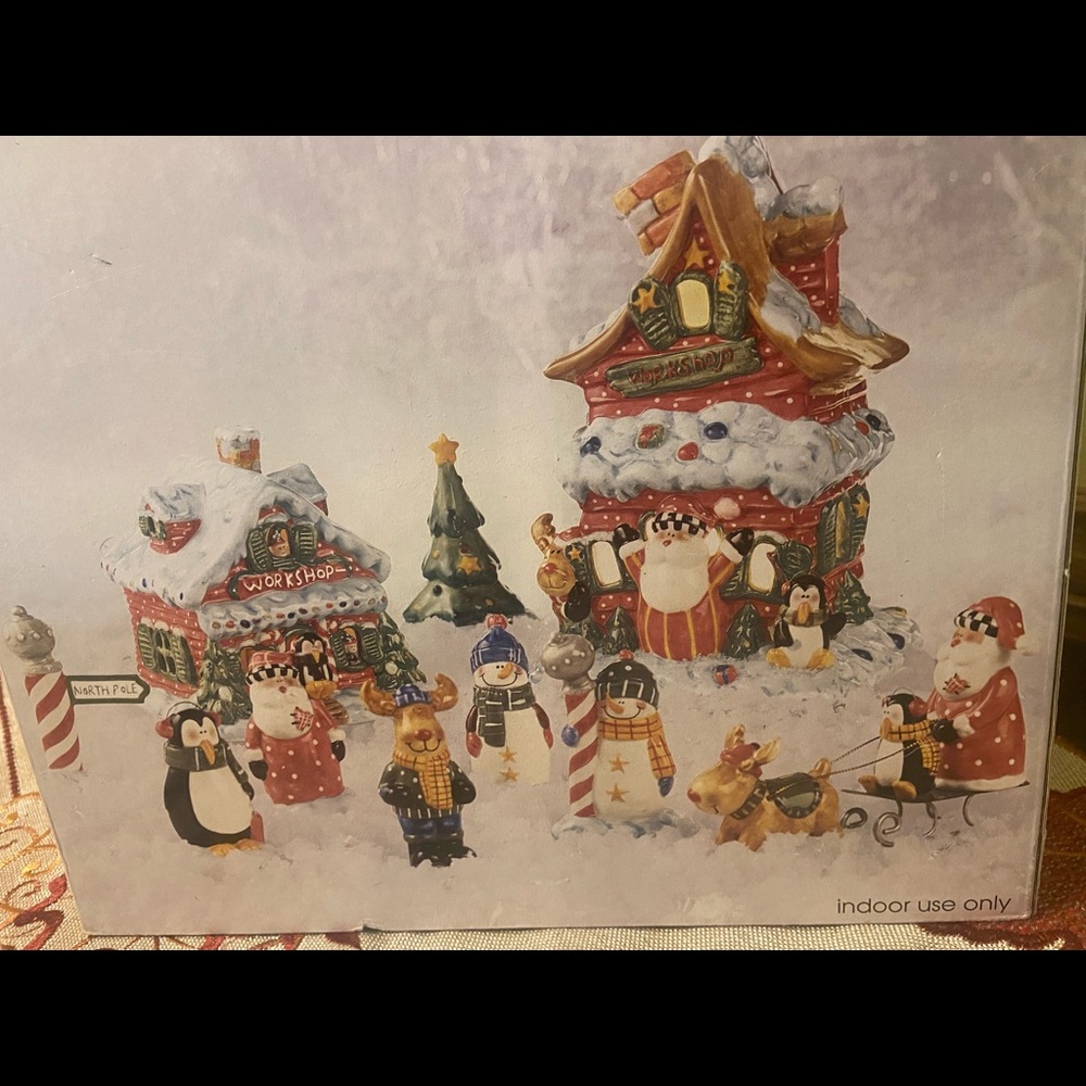 Santa helpers village